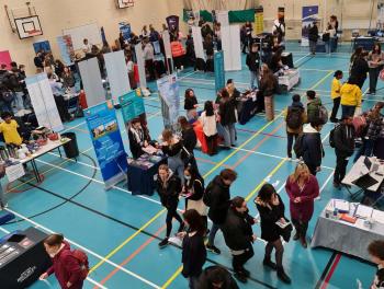 College Progression Fair returns to in-person exhibition